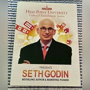 💜🤍 High Point University Cultural Enrichment Series Presents Seth Godin DVD🤍💜